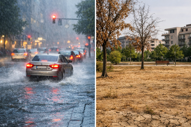 Extreme Wetterereignisse stellen Städte und Grünflächen vor neue Herausforderungen.